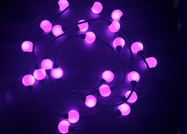 Longitud programable de las luces de la Navidad del PVC Rgb LED los 28MM para el club del día de fiesta