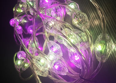 Luces llevadas con pilas ligeras de la secuencia del RGB de la luz comercial de la cortina