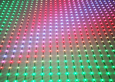 Luces de hadas de la malla de la red del bulbo helado LED con la vivienda polivinílica durable del carbonato