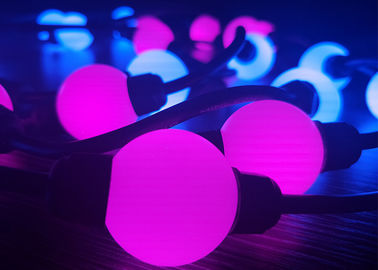 Longitud programable de las luces de la Navidad del PVC Rgb LED los 28MM para el club del día de fiesta