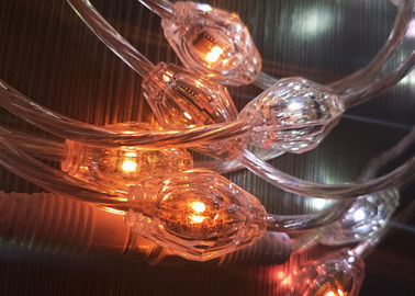 La secuencia clara de la cortina del LED enciende 360 grados que ven el diámetro del ángel 22m m